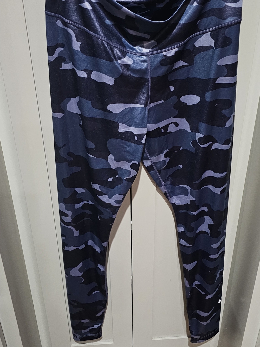 Nike Dri Fit 1 Navy & Indigo Camo Leggings